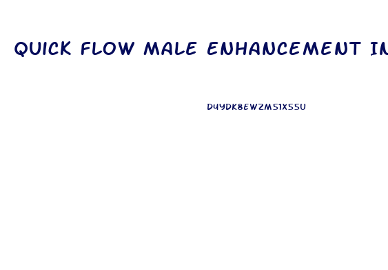 Quick Flow Male Enhancement Ingredients