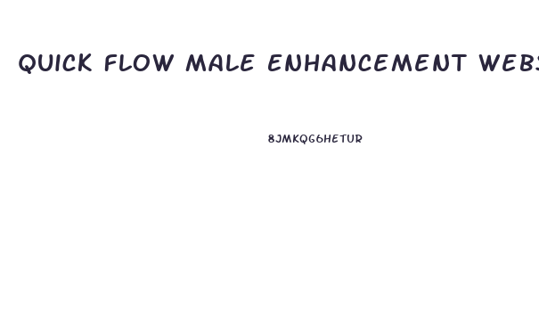Quick Flow Male Enhancement Website