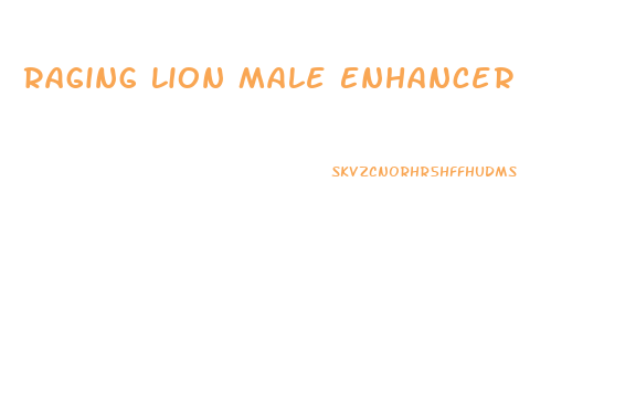 Raging Lion Male Enhancer