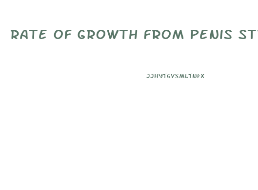 Rate Of Growth From Penis Stretching With Extender