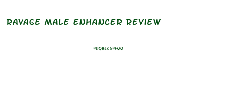 Ravage Male Enhancer Review