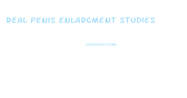 Real Penis Enlargment Studies