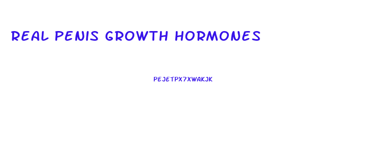 Real Penis Growth Hormones