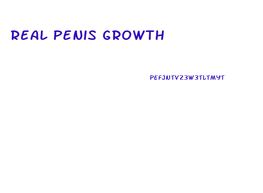 Real Penis Growth