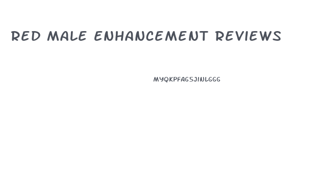 Red Male Enhancement Reviews