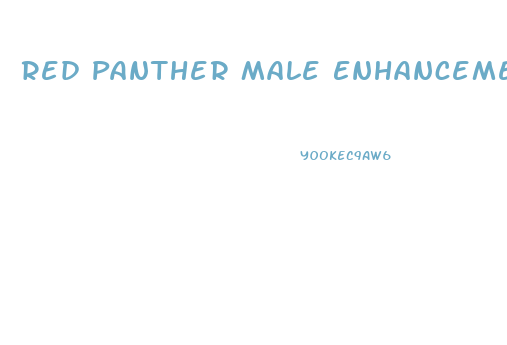 Red Panther Male Enhancement