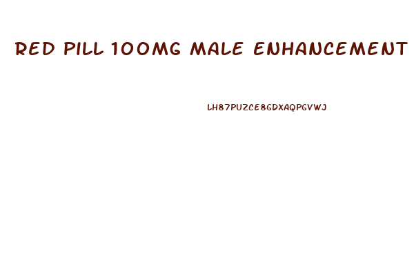Red Pill 100mg Male Enhancement