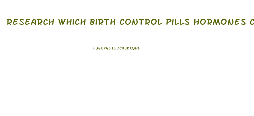 Research Which Birth Control Pills Hormones Caused Decrease In Libido
