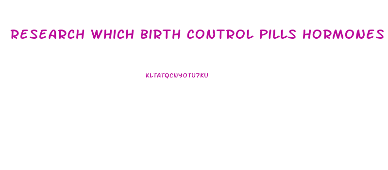 Research Which Birth Control Pills Hormones Caused Decrease In Libido