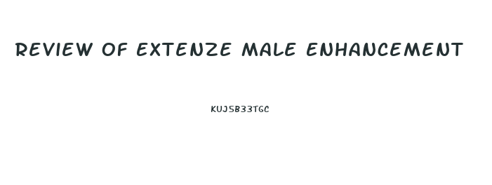 Review Of Extenze Male Enhancement