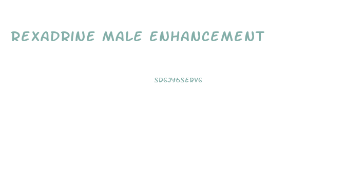 Rexadrine Male Enhancement