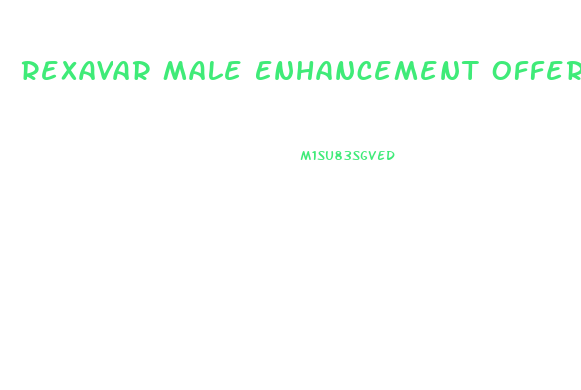 Rexavar Male Enhancement Offer Where To Get It