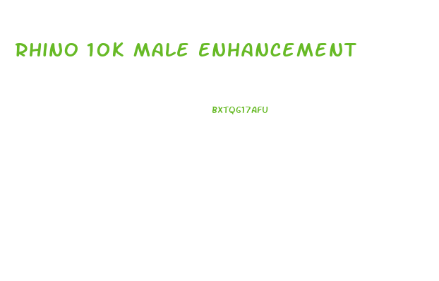 Rhino 10k Male Enhancement