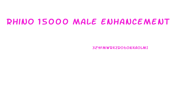 Rhino 15000 Male Enhancement