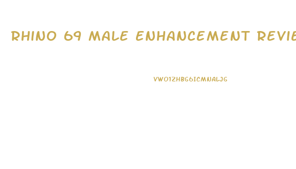 Rhino 69 Male Enhancement Reviews