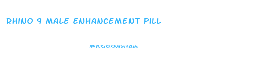 Rhino 9 Male Enhancement Pill