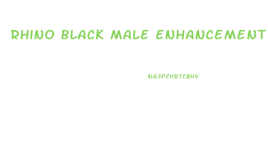 Rhino Black Male Enhancement Pills