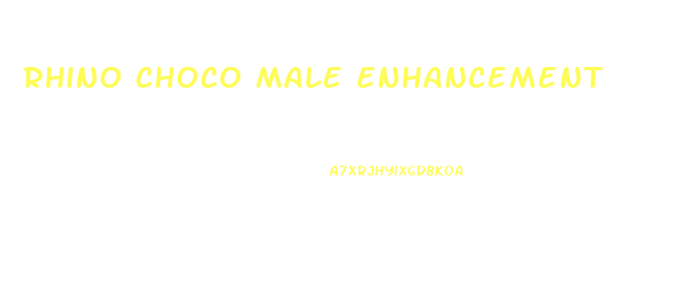 Rhino Choco Male Enhancement