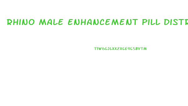 Rhino Male Enhancement Pill Distributor