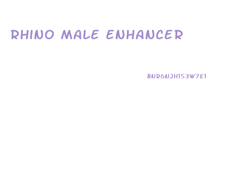 Rhino Male Enhancer