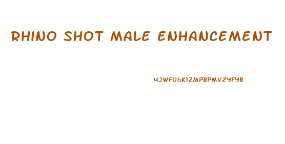 Rhino Shot Male Enhancement
