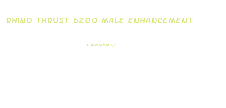 Rhino Thrust 6200 Male Enhancement