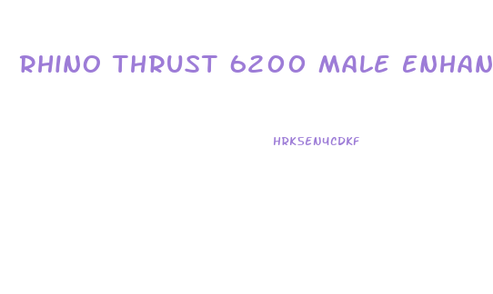 Rhino Thrust 6200 Male Enhancement