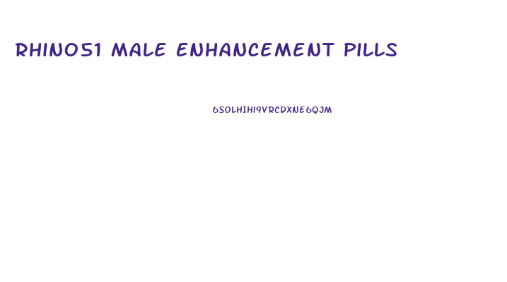 Rhino51 Male Enhancement Pills