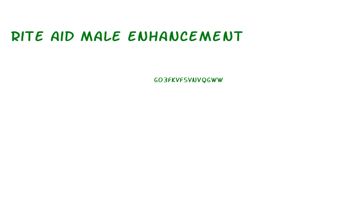 Rite Aid Male Enhancement