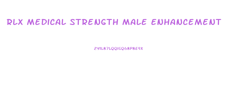 Rlx Medical Strength Male Enhancement