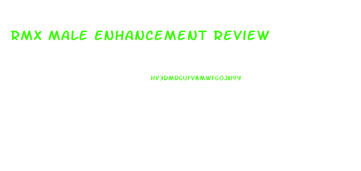 Rmx Male Enhancement Review