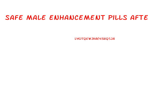 Safe Male Enhancement Pills After Years