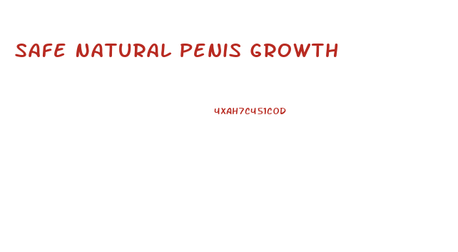 Safe Natural Penis Growth