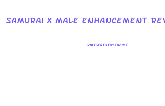 Samurai X Male Enhancement Review