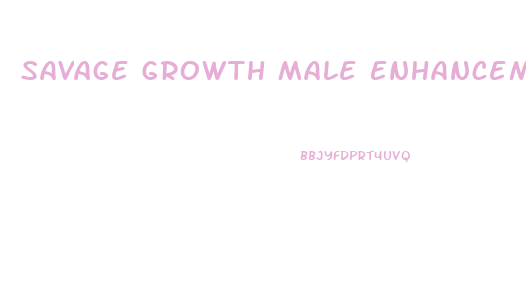 Savage Growth Male Enhancement