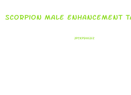 Scorpion Male Enhancement Tablets