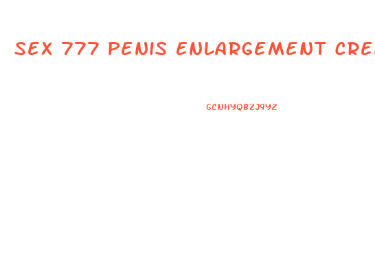 Sex 777 Penis Enlargement Cream