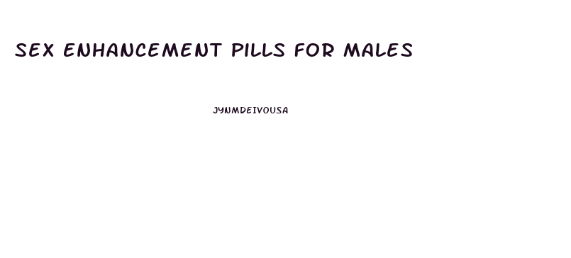 Sex Enhancement Pills For Males