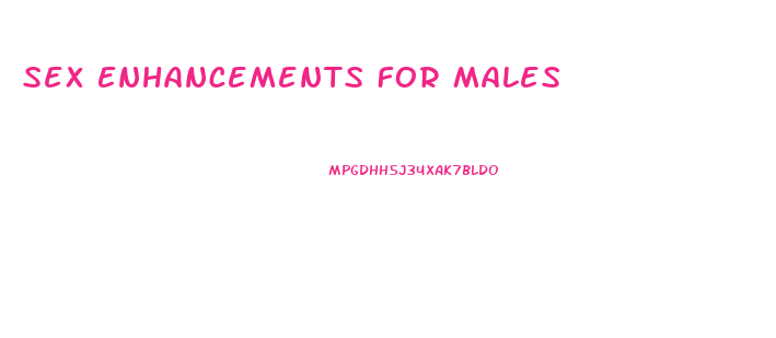 Sex Enhancements For Males