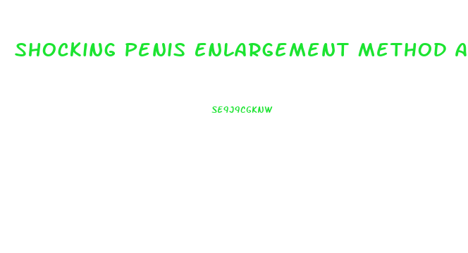 Shocking Penis Enlargement Method At Home