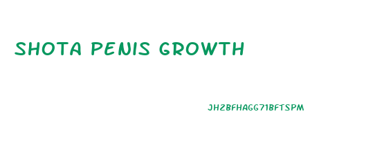 Shota Penis Growth