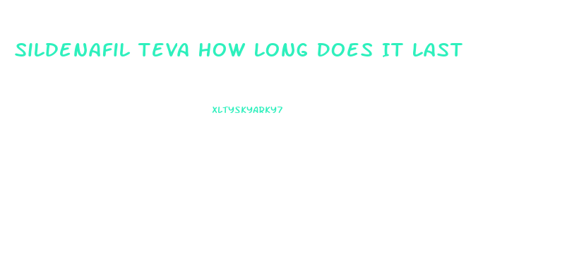 Sildenafil Teva How Long Does It Last