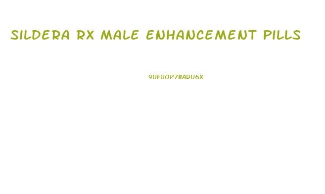 Sildera Rx Male Enhancement Pills