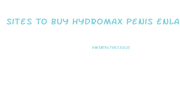 Sites To Buy Hydromax Penis Enlarger Pump