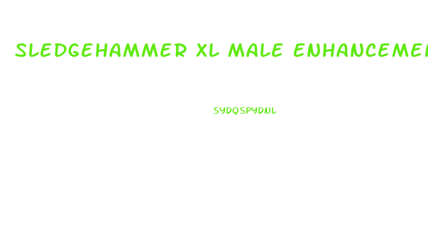 Sledgehammer Xl Male Enhancement