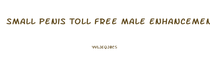 Small Penis Toll Free Male Enhancement