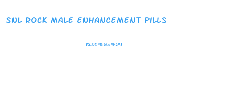 Snl Rock Male Enhancement Pills