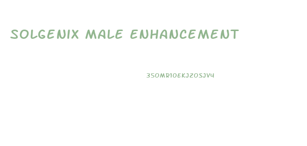 Solgenix Male Enhancement