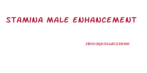 Stamina Male Enhancement