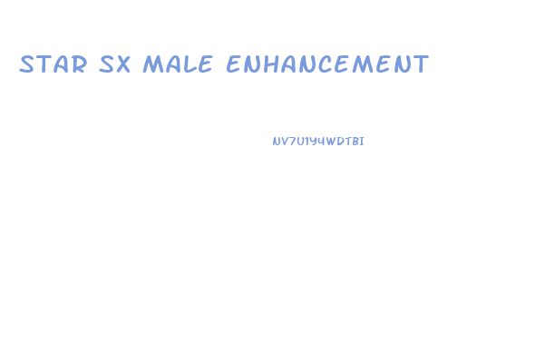 Star Sx Male Enhancement